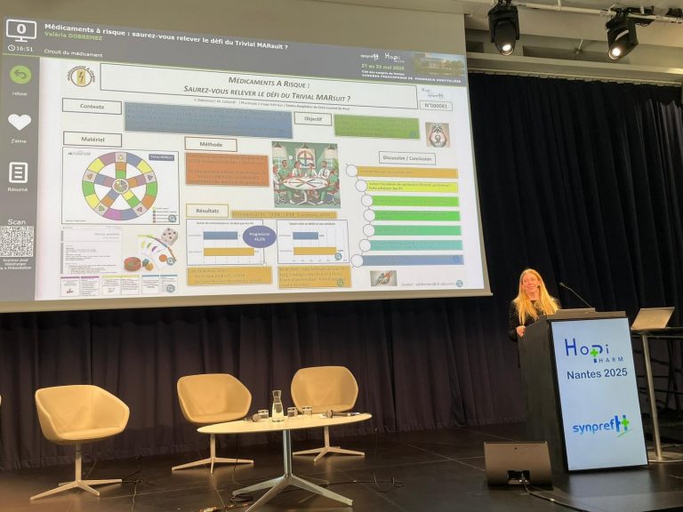 📢 Hopipharm 2025 : deux communications retenues pour représenter notre établissement ! 🎉